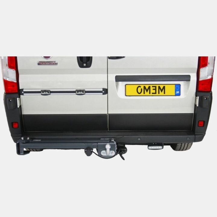 Module pivotant VAN SWING pour Peugeot BOXER après 06/2006 (L1 - L3) - 2 vélos- montage boule standard - ouverture à gauche