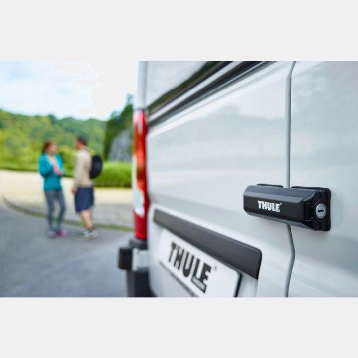 Pack de 2 serrures de porte VAN LOCK THULE pour fourgons portes coulissantes ou doubles portes