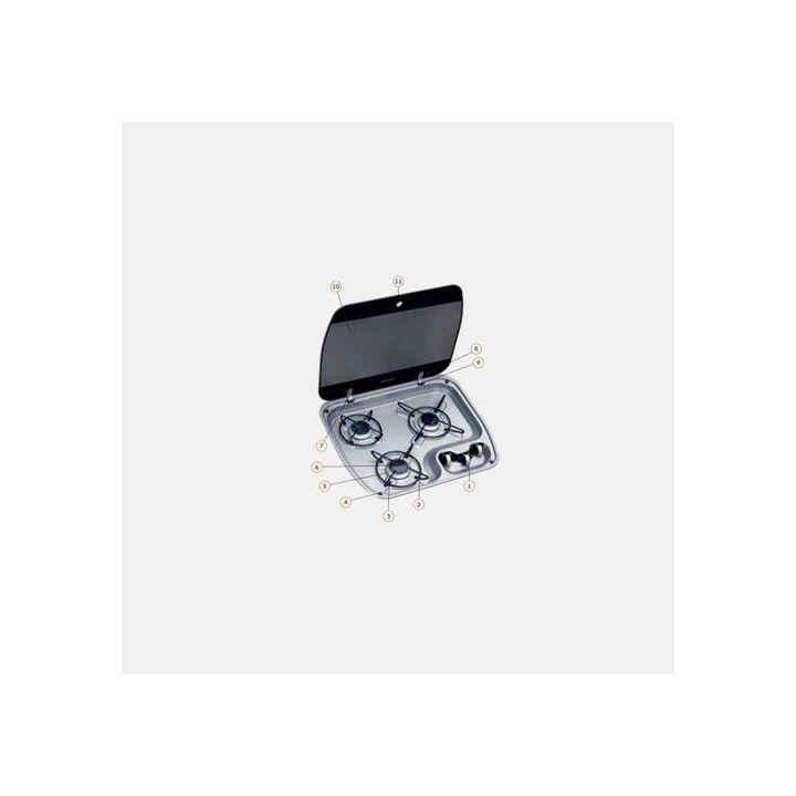 HB4500 Dometic Gas-Drehknopf