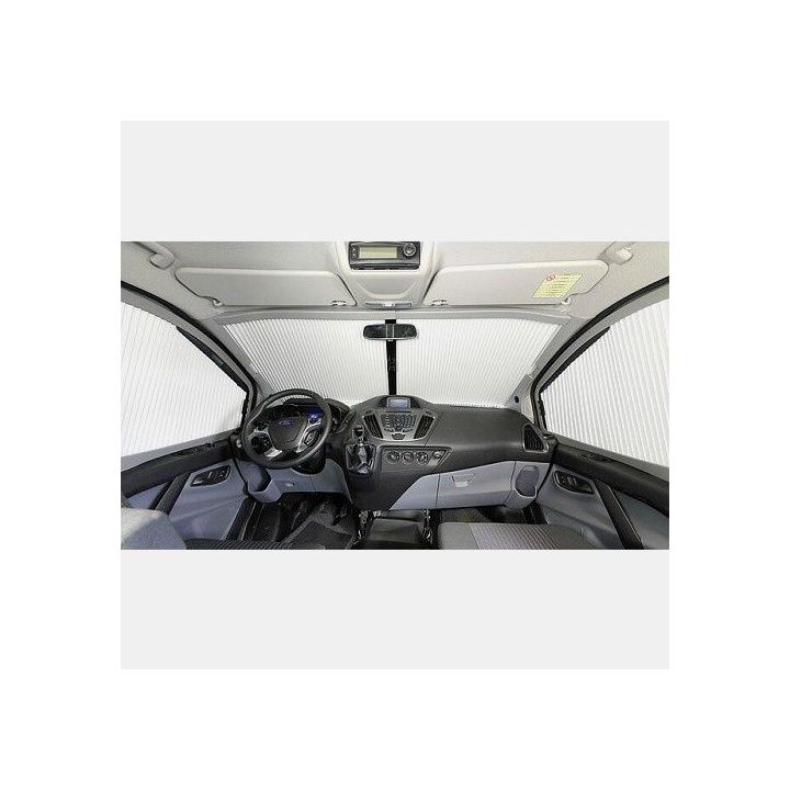 Rideau Beige Remifront IV pour pare-brise de Fiat Ducato X250 09/2011-04/2014 sans capteur pluie