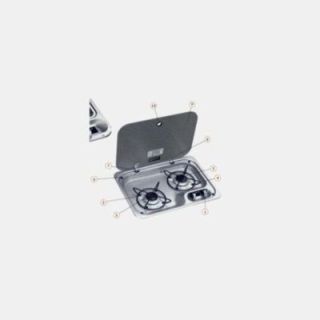 Bouton rotatif pour la gazinière HB2335 DOMETIC