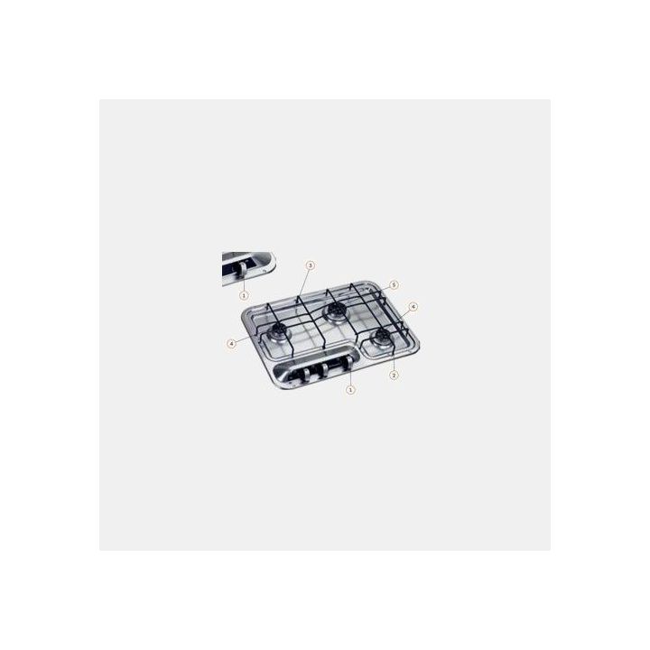 HB2370 en HB3370 Dometic TRINGER ROTARY-knop