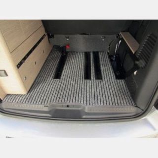 Tapis d'habitacle pour Pössl Campster avec rails - gris rayé noir