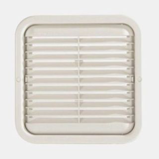 Grille aération 166x166 mm grise pour camping car