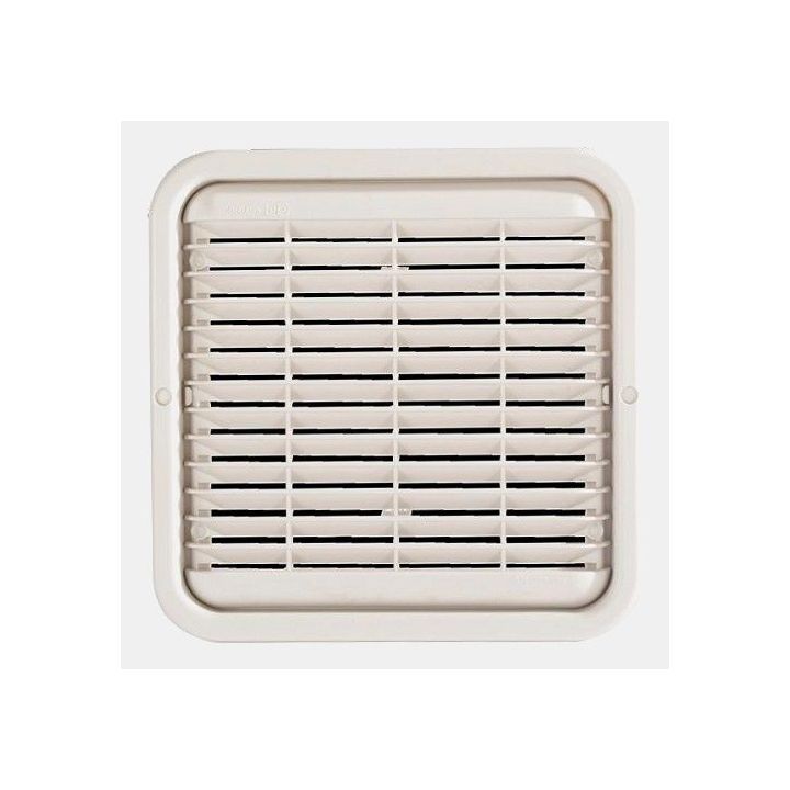 Lüftungsgitter 190x190 mm grau für Wohnmobile