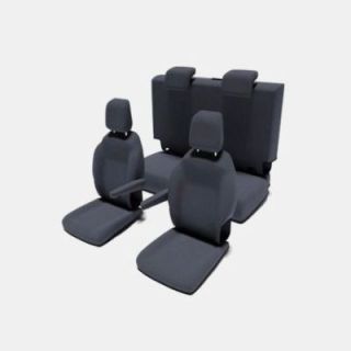 Funda de asiento trasero a medida para Citroën Campster 2016 -Gris