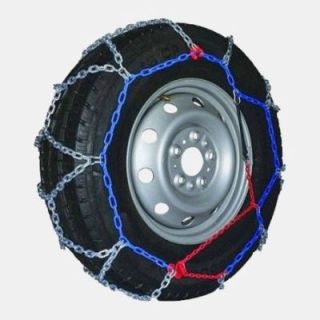 Juego de cadenas de nieve HTD de tamaño 2 para furgonetas y furgones - neumáticos de 15" y 16