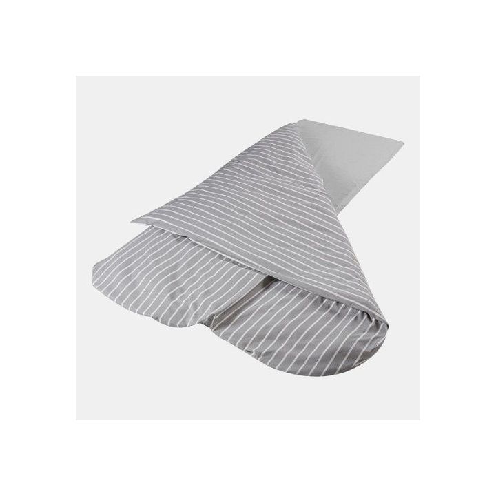 Couchage ROOFVAN Grand CONFORT XL Rayé Gris 120 x 190 x 4 cm DUVALAY