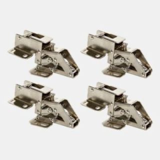 Set of 4 spring-loaded hinges for tall units - large doors