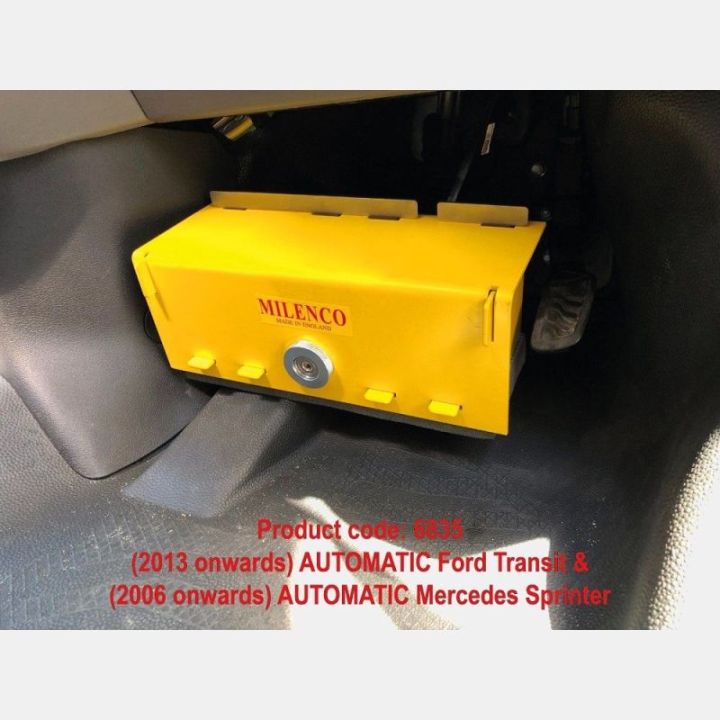 Pedaalsloten voor Mercedes Sprinter sinds 2006 met MILENCO M6835 Carbox