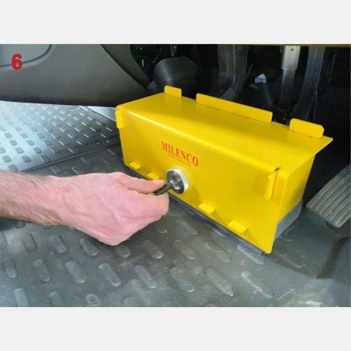 Antivol de pédales pour Mercedes Sprinter depuis 2006 avec Boite Auto MILENCO M6835