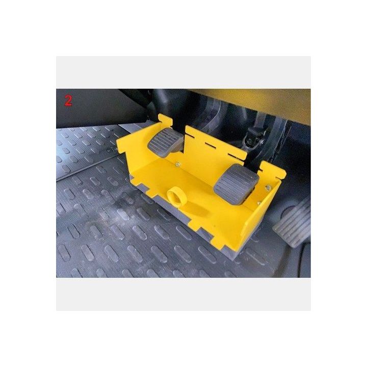 Antivol de pédales pour Citroën JUMPER depuis 2007 avec Boite Manuelle MILENCO M6965