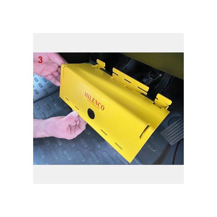 Antivol de pédales pour Peugeot BOXER depuis 2007 avec Boite Auto MILENCO M6972