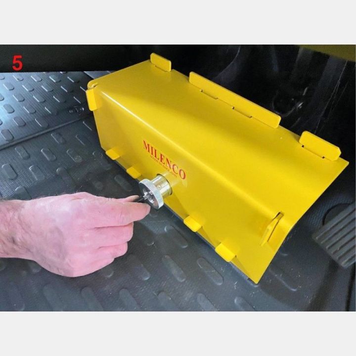 Antivol de pédales pour Peugeot BOXER depuis 2007 avec Boite Auto MILENCO M6972