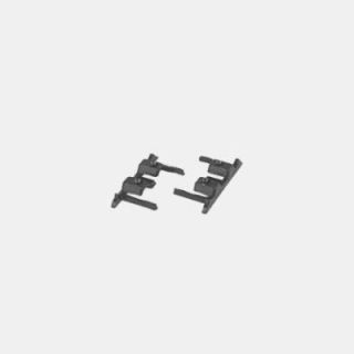 Embout de profil ceinture Droite ou Gauche 50 mm noir