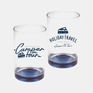 Set bestehend aus 2 Gläsern 350 ml aus S.A.N. HOLIDAY TRAVEL
