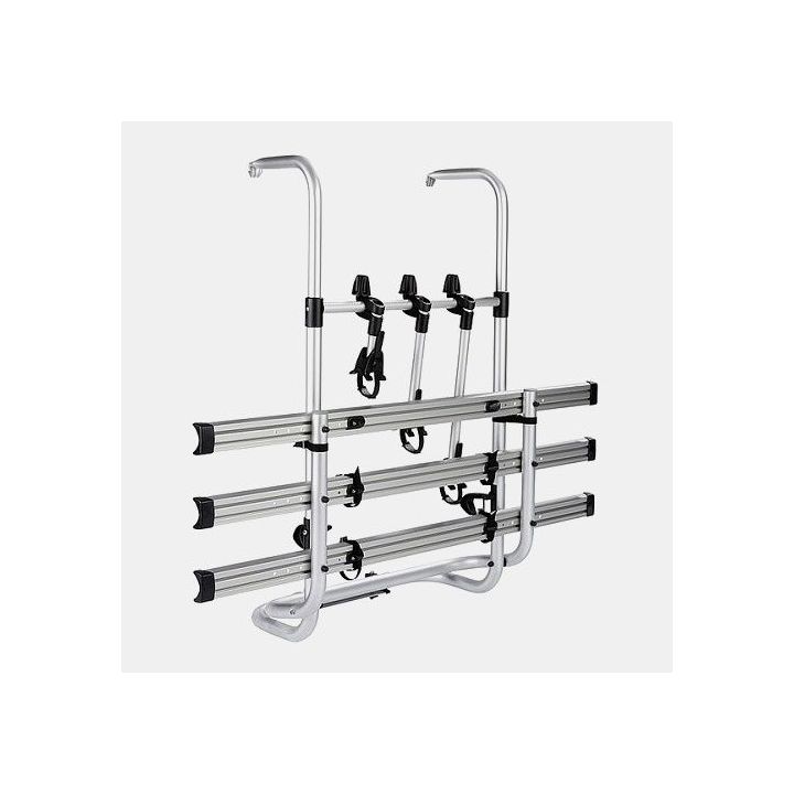 Porte-vélos BIKE RACK QUIPON  pour camping-cars - gris argent - 3 vélos standard
