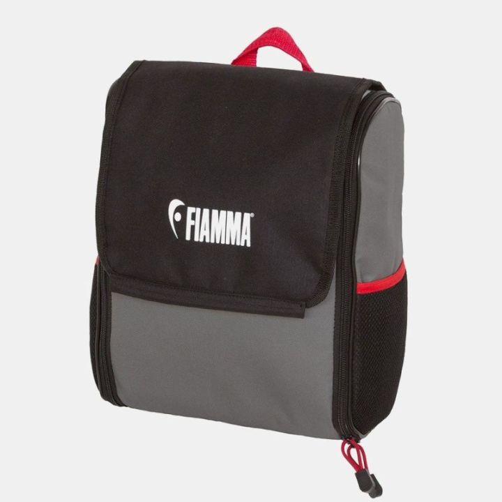 Organiseur de toilette PACK ORGANIZER TOILETRY Fiamma- Noir et rouge -pour fourgons aménagés
