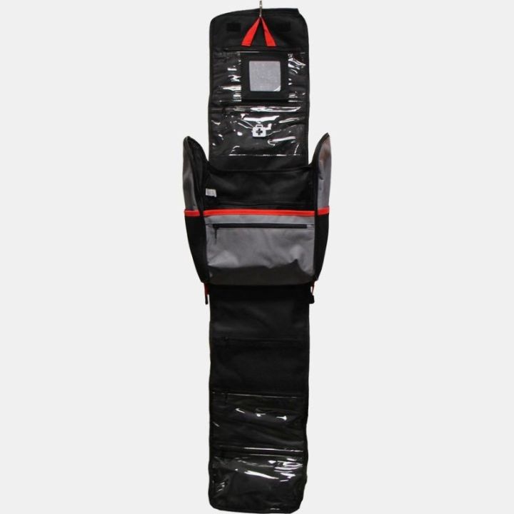 PACK ORGANIZER TOILETRY Organizador Fiamma- Preto e vermelho - para carrinhas convertidas