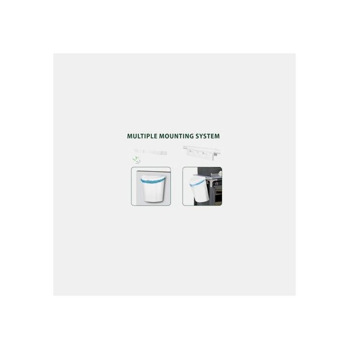 Poubelle Pillar 10l BRUNNER pour vans et fourgons aménagés