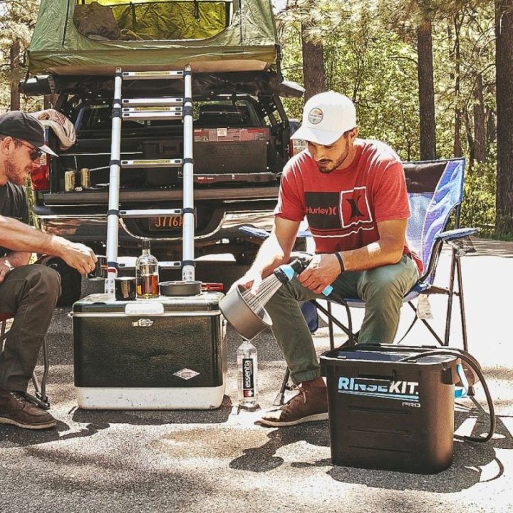 Douche mobile 13.3l  RINSEKIT PRO - camping et nature