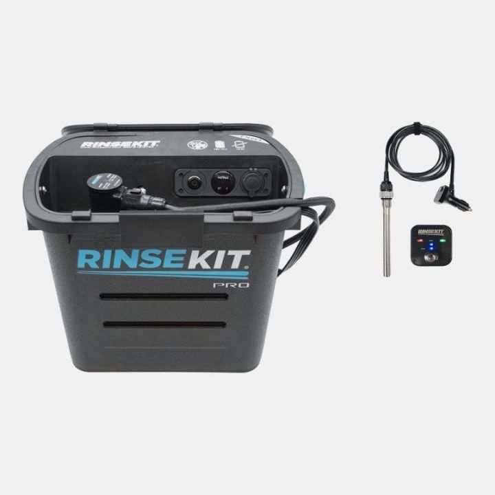 Mobile Dusche 13.3 Liter RINSEKIT PRO PACK mit Warmwasserbereiter