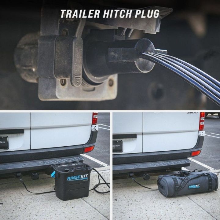 Mobile Dusche 13.3 Liter RINSEKIT PRO PACK mit Warmwasserbereiter