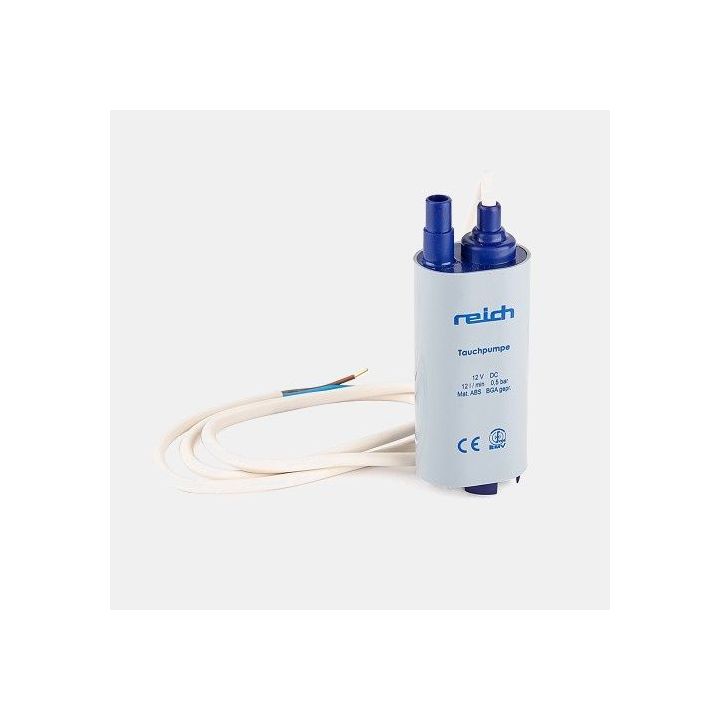 Pompe immergée REICH 12V 12l minutes pour vans et fourgons aménagés