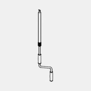 Manivelle télescopique 105-155 cm pour stores Thule 5200