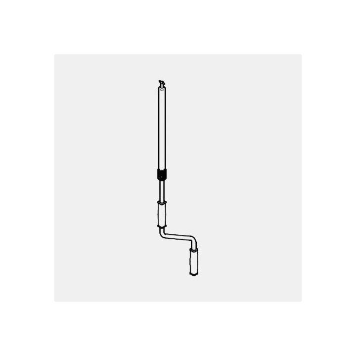 Telescopische zwengel 105-155 cm voor Thule 5200 rolgordijnen