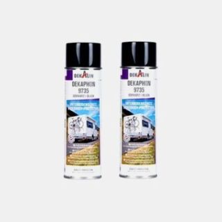 2er-Set Unterbodenschutz schwarz 500ml DEKAPHON