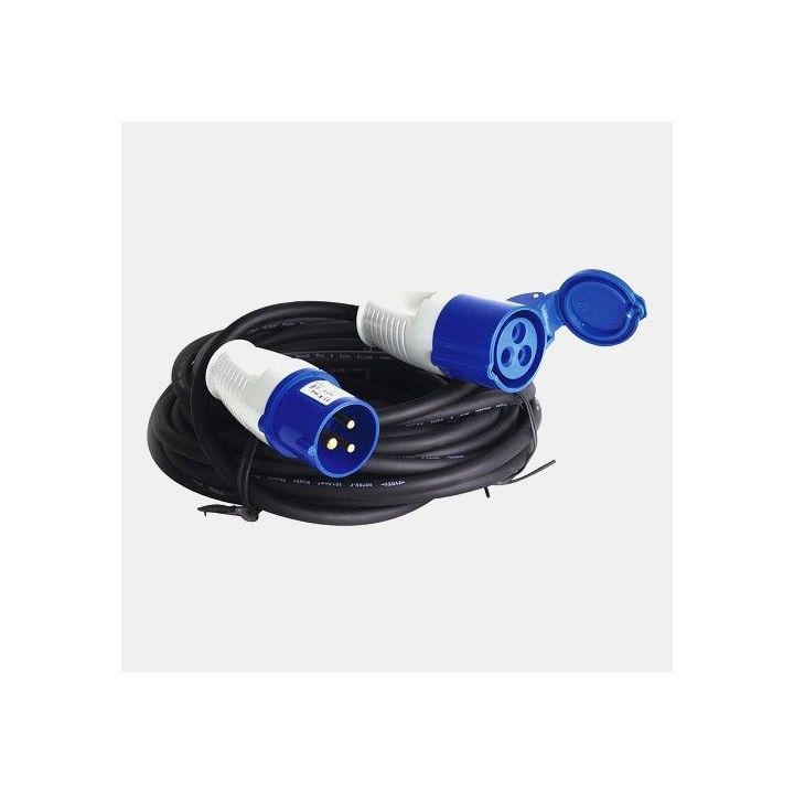 Alargador para 2 tomas CEE17 - 10 m - calidad superior