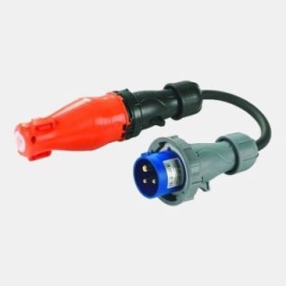 Adattatore M CEE17 / femmina PowerShell (IP67) FR 16A