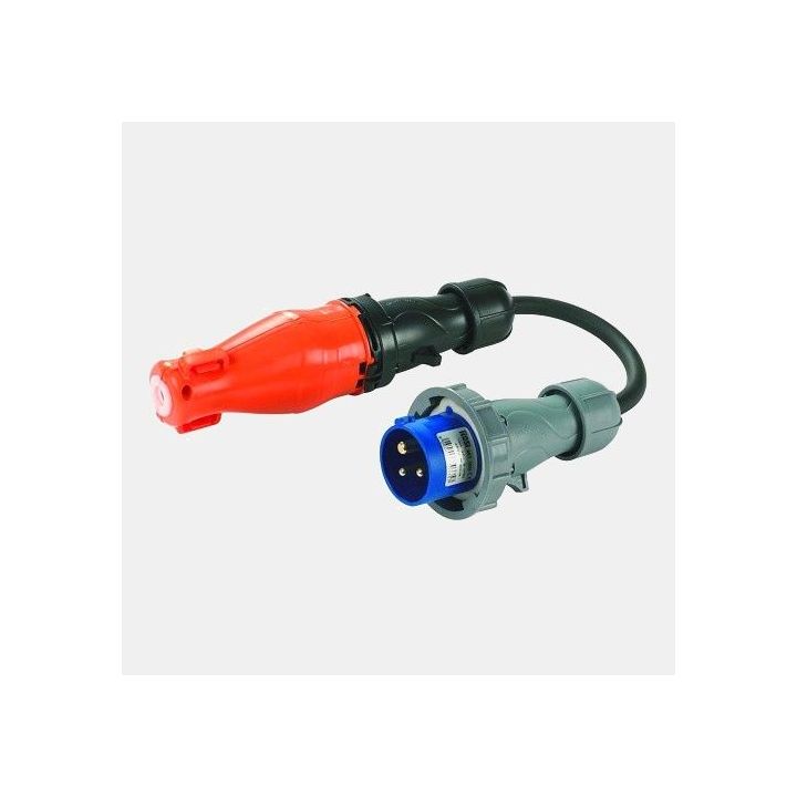 Adaptateur M CEE17 / Femelle PowerShell (IP67) FR 16A
