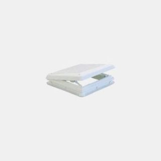Weißer Griff Oberlicht Chantal 40x40 cm mit Moskitonetz und Verrauchung von Markise für Transporter und Transporter