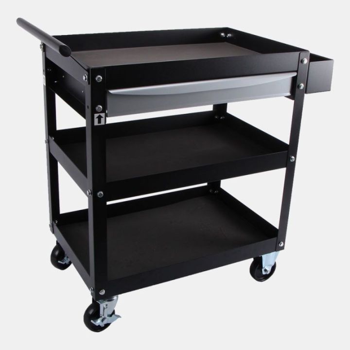 3-tray workshop trolley