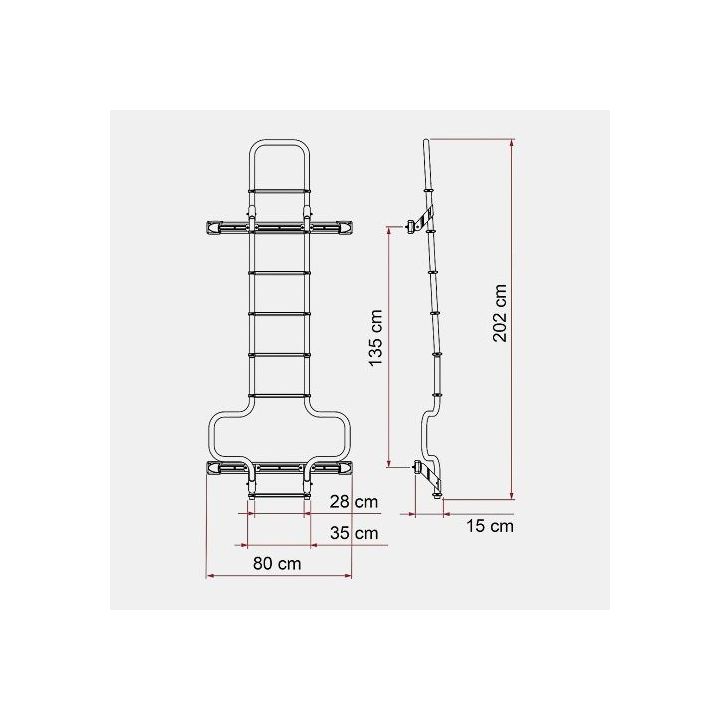 Deluxe DJ H3 7 Märkte Fiamma - Für Fiat Ducato H3 nach 06/2006