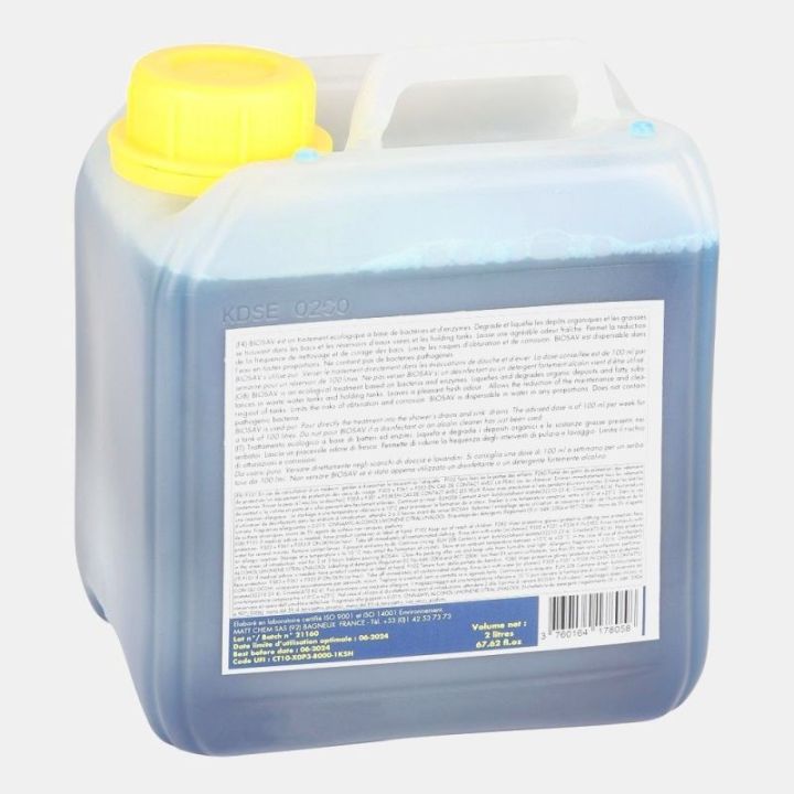 BIOSAV Matt Chem 2L trattamento ecologico per serbatoi di acqua sporca