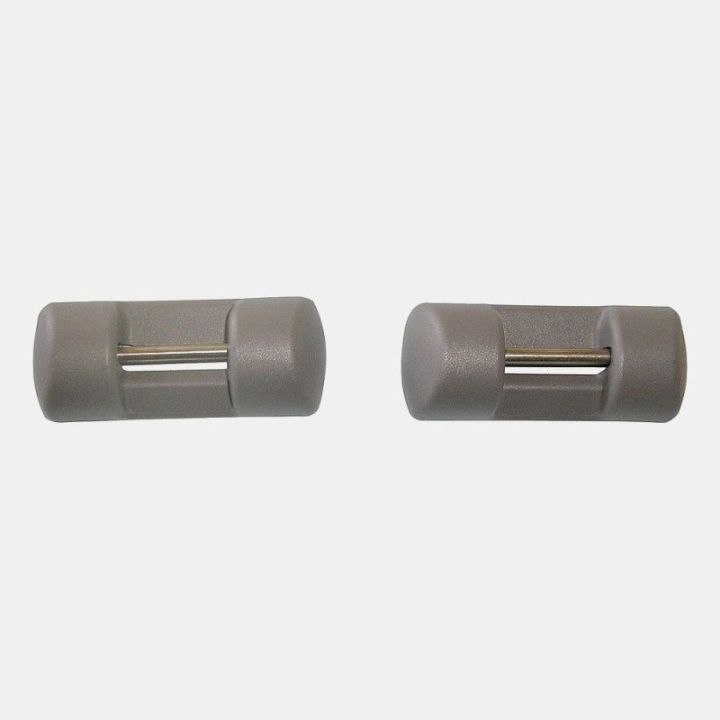 Kit de fijación superior del portabicicletas QUIPON gris plata - para autocaravanas HYMER a partir de 2003 - por par