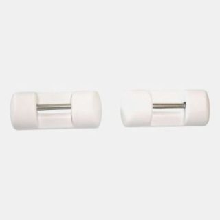 Kit de fijación superior del portabicicletas QUIPON, blanco - para autocaravanas HYMER a partir de 2003 - por par