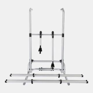 PORTABICI QUIPON per camper - grigio argento - 2 biciclette elettriche