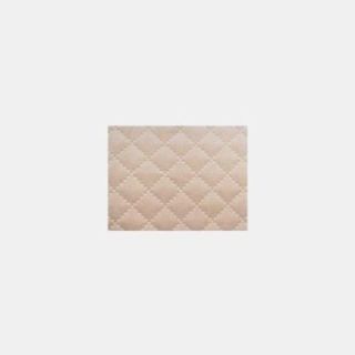 Revêtement matelassé beige - largeur 142 cm - au mètre