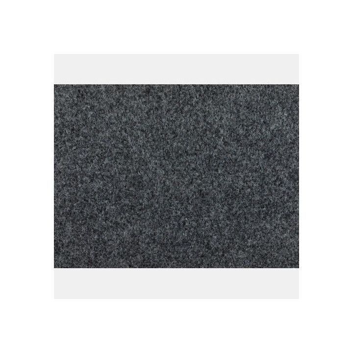 Revêtement Intervelours gris graphite - largeur 191 cm épaisseur 3 mm - au mètre