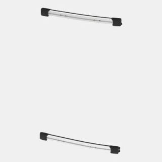 KIT BARRAS soportes Gris plata para portabicicletas CARRY BIKE DJ FIAMMA en FORD TRANSIT a partir de 2014