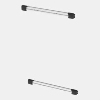 KIT BARS brackets Silver grey for CARRY BIKE DJ FIAMMA bike racks on Fiat DUCATO from 2006