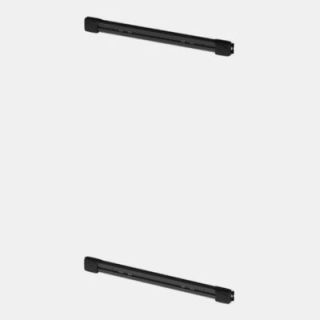 KIT BARS brackets Deep Black for CARRY BIKE DJ FIAMMA bike racks on Fiat DUCATO from 2006