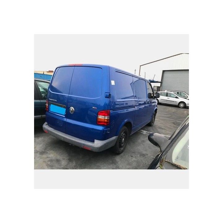 Porta-bicicletas CARRY BIKE FIAMMA para VW Transporter T5 com 2 portas traseiras - cinzento alumínio - versão reestilizada 2023