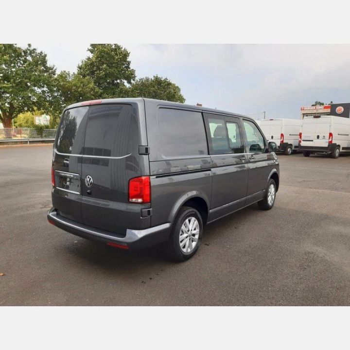 Porte-vélos CARRY BIKE FIAMMA pour VW Transporter T6 & T6.1 avec 2 portes arrière - gris aluminium - version restylée 2023