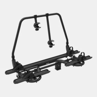 Portabicicletas CARAVAN SUPERB SHORT XT THULE NEGRO - sobre lanza - 2 bicicletas