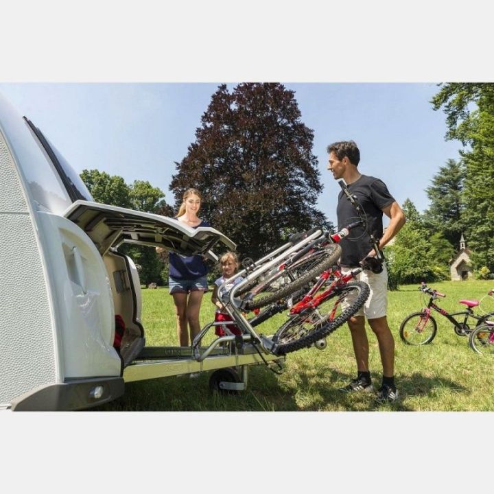 Portabici CARRY BIKE CARAVAN ACTIVE FIAMMA - per un massimo di 2 biciclette - Versione rinnovata 2023